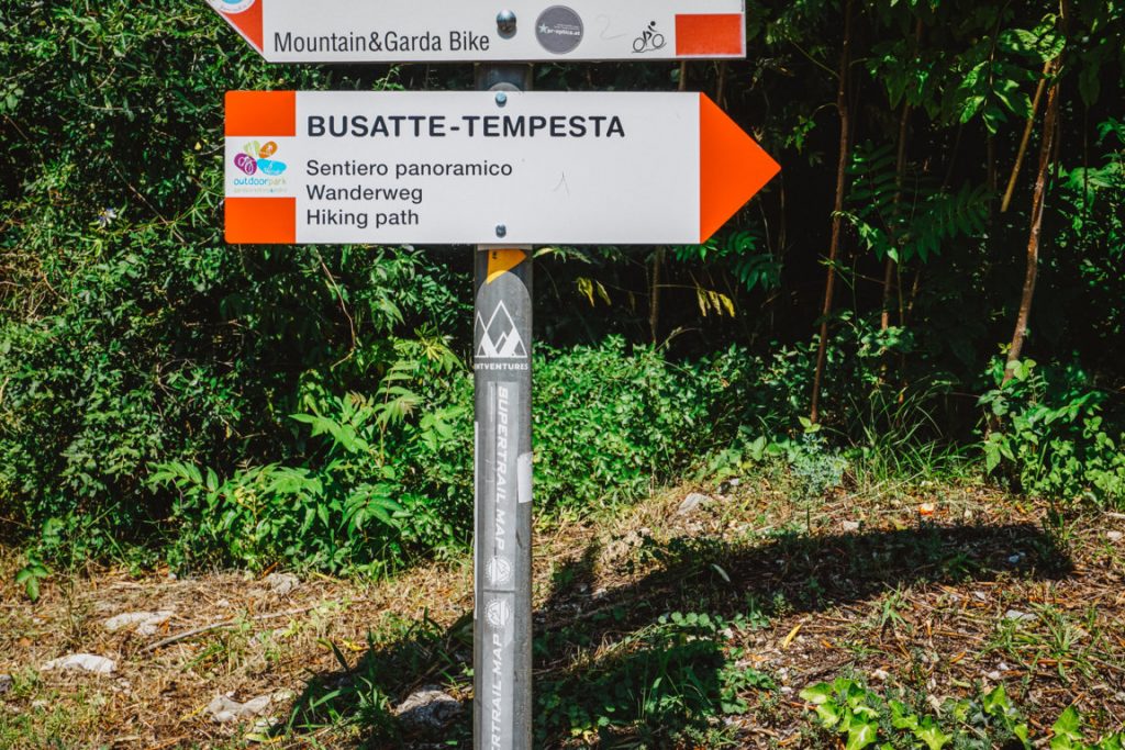 sentiero Busatte Tempesta, punto di partenza