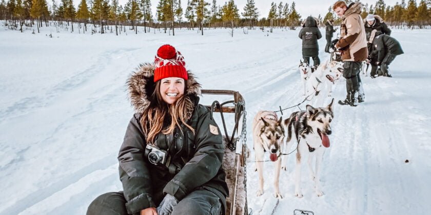 Viaggio di gruppo in Lapponia svedese: Capodanno 2023 tra neve e Aurora Boreale